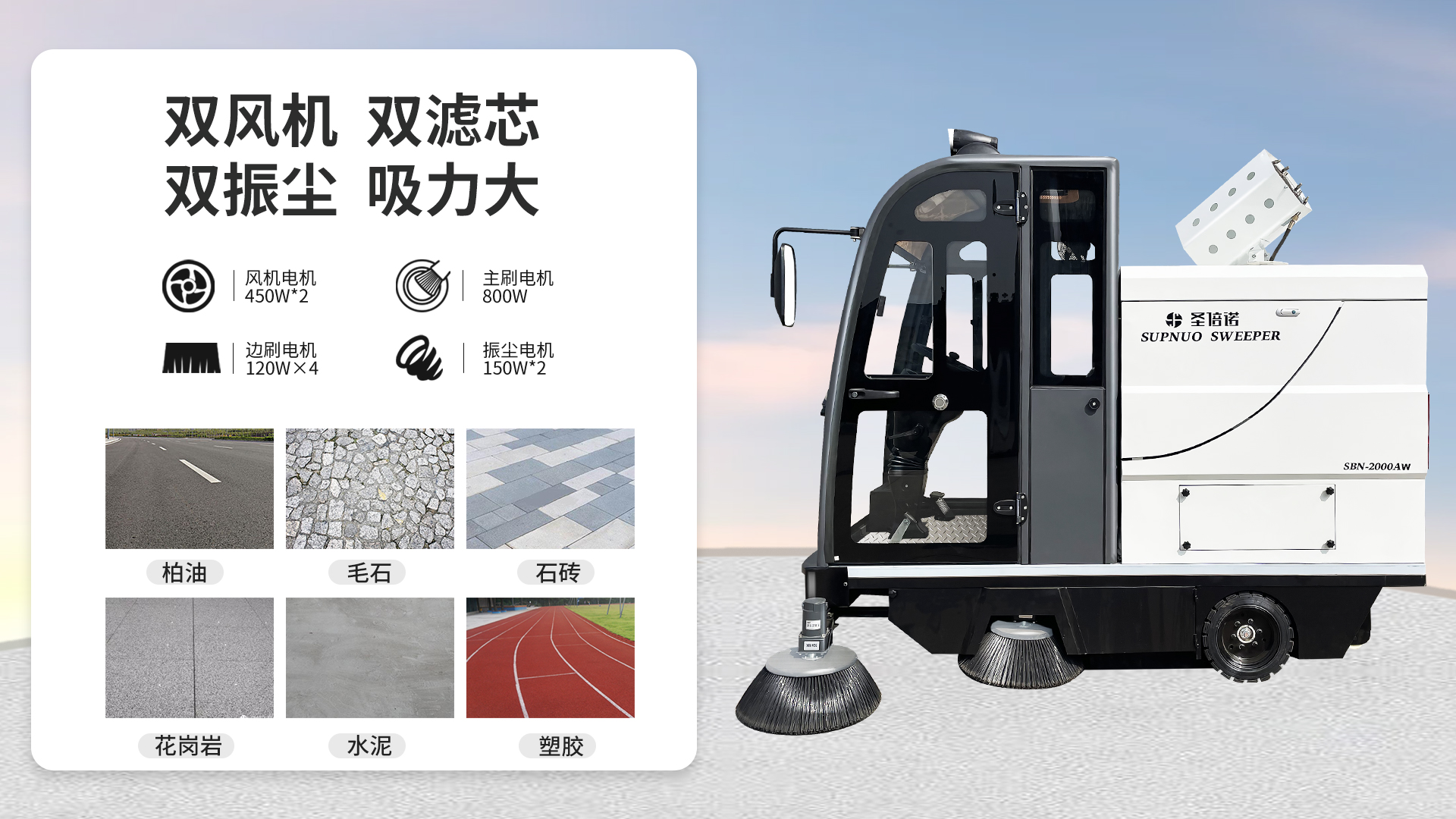 上海电动扫地车的优势与应用场景